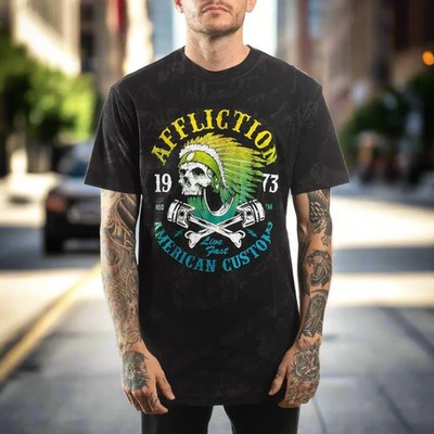 Affliction Clothing Legacy Collection Men s Premium  DRIVE SPEED  S/S TShirt NWT