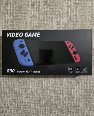 G90 Handheld Game Console 19000 Games Linux 7-Inch Screen Video Gaming Cons 64GB