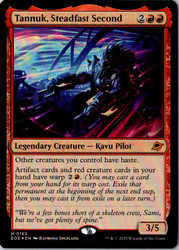 Tannuk, Steadfast Second - Edge of Eternities Foil Mythic #162