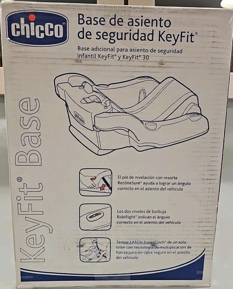 Base de asiento de coche infantil Chicco KeyFit 30, fabricación de base Stay-in-Car 02/2024 Foto 2 de 4
