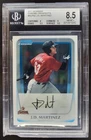 2011 Bowman J.D. Martinez Chrome Prospects #BCP92 RC BGS 8.5 Houston Astros NQ