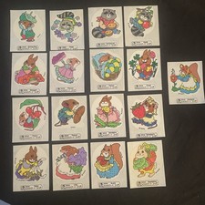 RARE LOT Of 17 Vintage Trend Scented Scratch n Sniff Stickers Daisy Scent