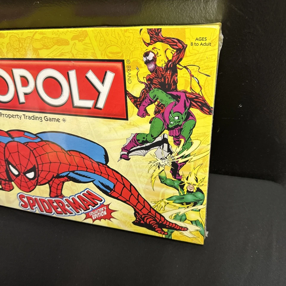Spider-Man Monopoly 2012 (Hasbro) Collector’s Edition - New & Sealed - Image 3 of 4