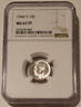 NGC 1946 S Roosevelt Dime MS67 FT