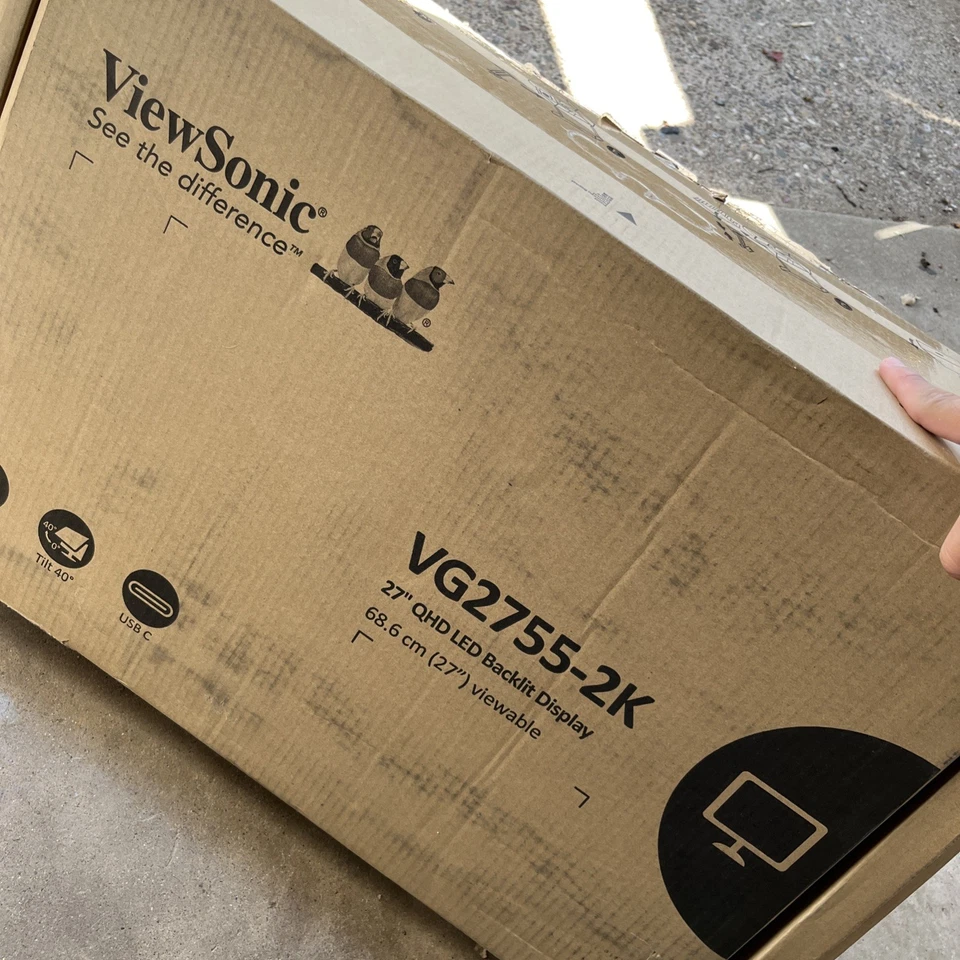 ViewSonic VG2755-2K 27" WQHD Advanced Ergonomics Monitor - Image 2 of 2