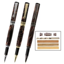 Classic Roller Ball Pen Kit Starter Pack, Legacy Woodturning