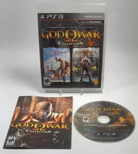 God Of War Collection (Sony PlayStation 3, 2009) PS3 CIB w/ Manual HD Remaster