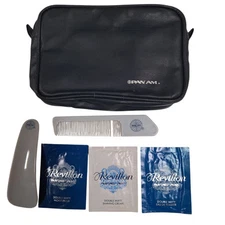Vintage Pan Am Airlines Amenity Toiletry Travel Bag Grooming Kit