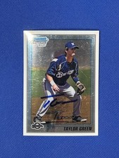Taylor Green signed auto 2010 Bowman Chrome #BCP158 card autograph