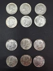 90% Kennedy Half UNC - 40% Kennedy Half UNC - Cartwheel Effect - 12 Coins