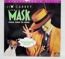 Laserdisc Movie--The Mask-- Widescreen Edition Jim Carrey Cameron Diaz 1995