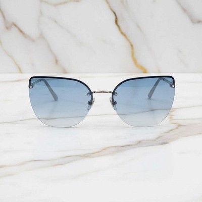 Sonnenbrille Blau Cateye Damen UV Schutz Modern Trend Design Leicht Elegant
