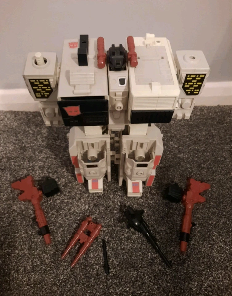 🤖 * G1 Transformers metroplex autobot battle station Hasbro 1985 vintage * 🤖  - Image 2 of 4