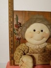 Vintage Hand Crafted Granny Paper Towel Holder Cabbage Patch Style 17" by 14" — photo 8