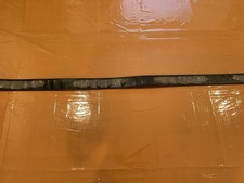 90s Leather Belt Size 49 Black with Gold Eagles Motorcycle Men's EUC
