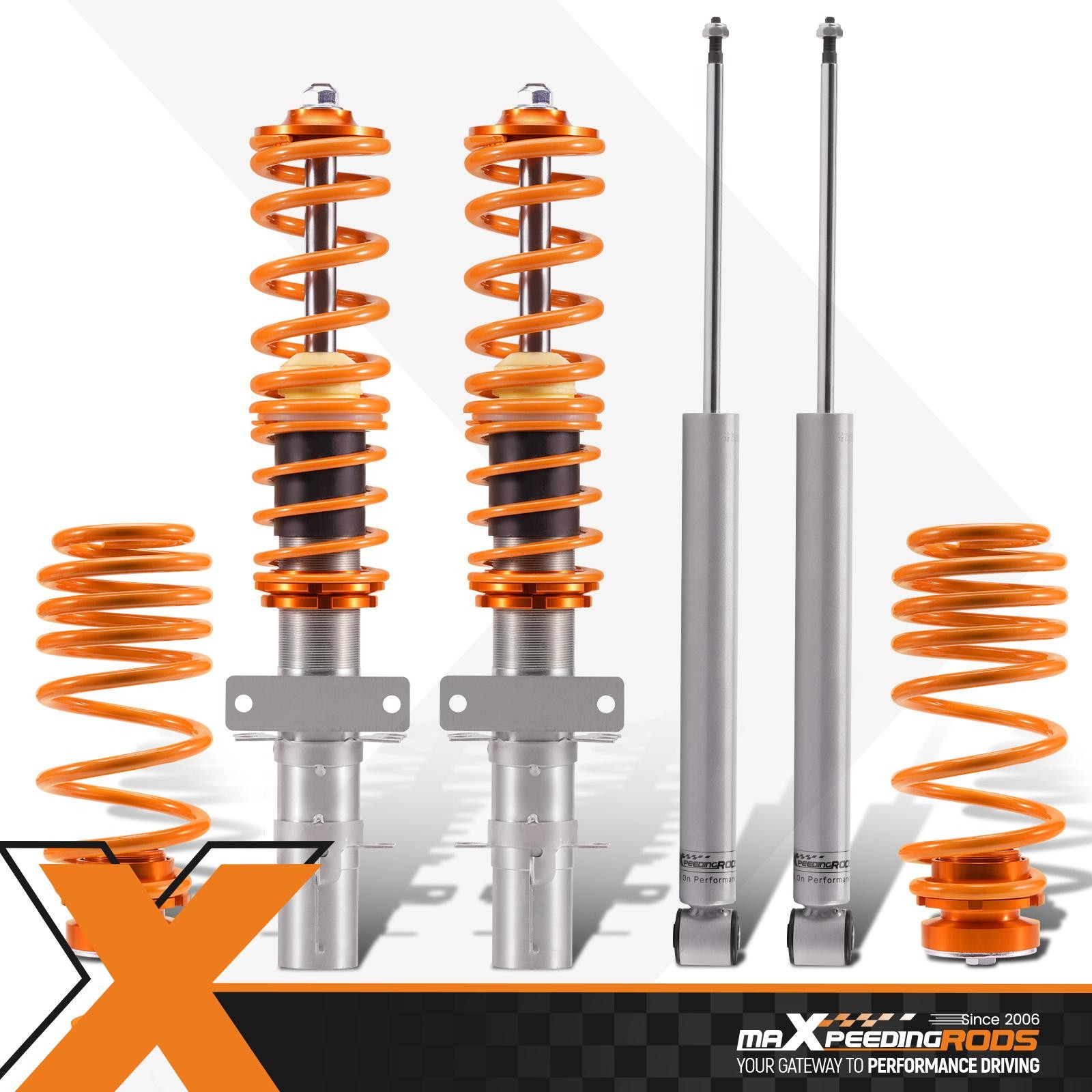 Coilovers for VW Polo MK5 6R Audi A1 8X Inc Sportback 2WD 2010-2018 hatchback