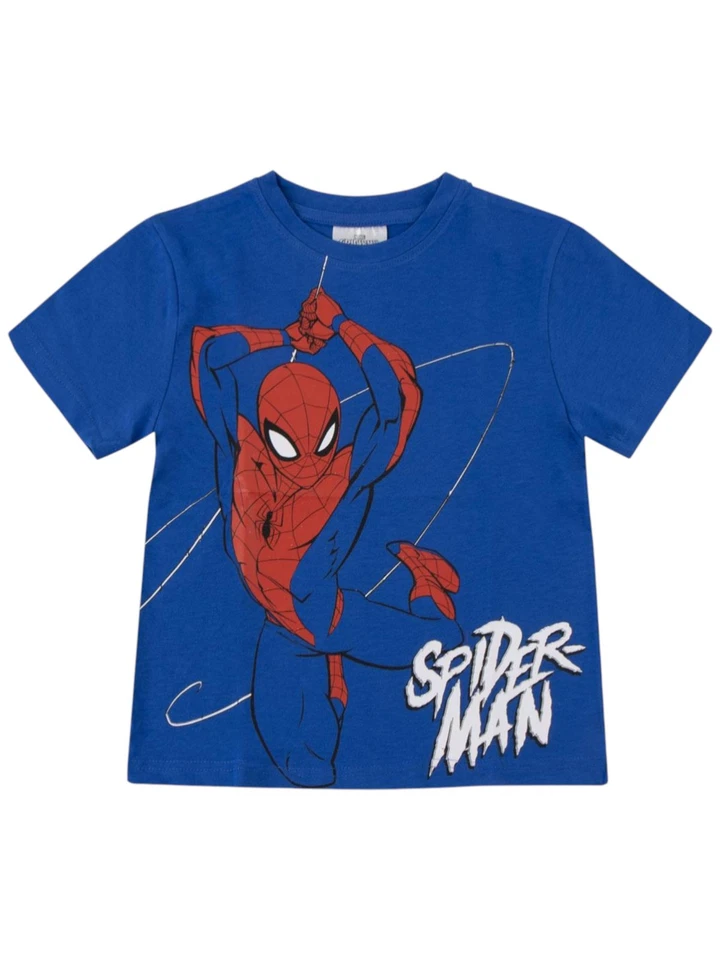 Spider-Man T-Shirt - Marvel Shirt aus Jersey Gr.98 -128 cm - Bild 1 von 1