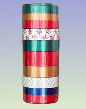 BERWICK Christmas Classics 10 Ribbons Multicolor 100ft USA NEW