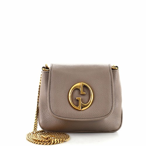 Gucci 1973 Chain Shoulder Bag Leather 