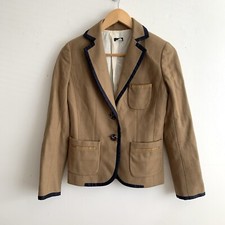 J. Crew Factory Wool Blend Preppy Academia Blazer Size 0