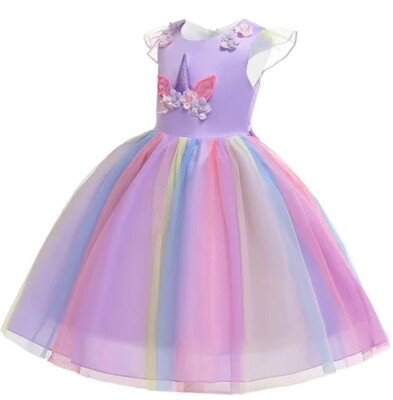 unicorn party dress Great Pretenders Shimmer Unicorn Dress & Headband