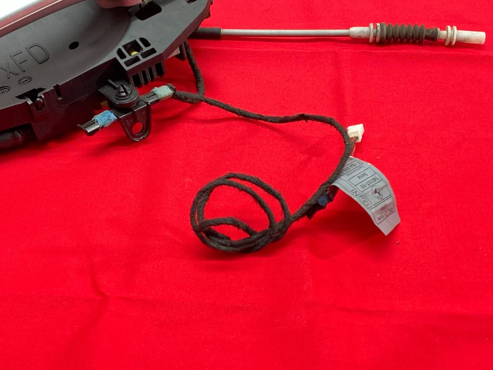 07-14 Manija de la puerta del conductor delantera izquierda BMW E70 E71 X5 X6 acceso cómodo plateado OEM✅ Foto 4 de 4