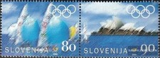 slovénie 308-309 Couple neuf 2000 Jeux Olympiques Été