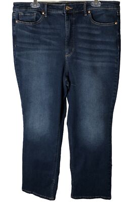 Sofia Jeans by Sofia Vergara Womens Size 18S Eden Super High-Rise Straight Leg