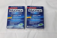 Mucinex Fast-max Liquid Gels For Nighttime Cold And Flu - 2 Pack Of 16 Capsule Mucinex Fast-max Liquid Gels For Nighttime Cold And Flu - 2 Pack Of 16 Capsule