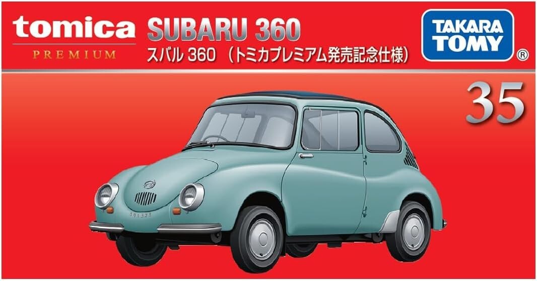 Takara Tomy Tomica Premium No.35 Subaru 360 1st Special Color