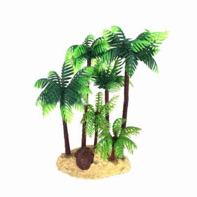14cm Coconut Palm Tree Miniature Plant Bonsai Craft Micro Landscape DIY Decor