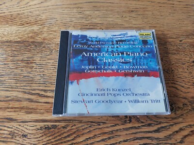 American Piano Classics Erich Kunzel Cincinnati Pops CD VGC