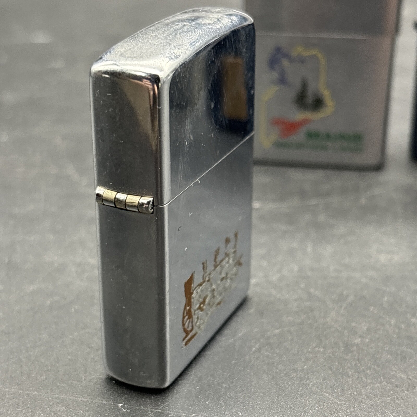 4 Zippo Lighters Maine Lobster, Saipan Wagon eBay