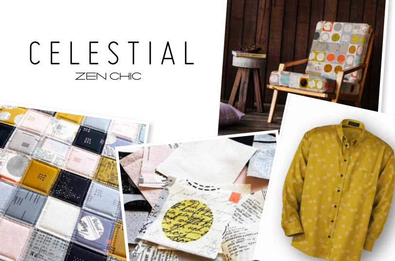 Moda CELESTIAL Zen Chic LAYER CAKE 42 10" Squares QUILT FABRIC  - Image 3 of 4