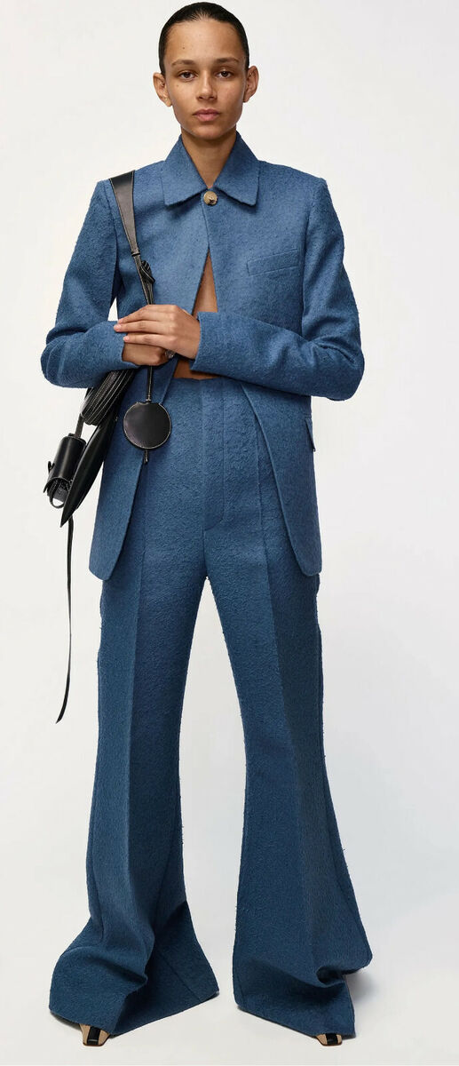 CELINE by Phoebe Philo Wool Bouclé Jacket & Pants Suit | eBay CELINE by Phoebe Philo Wool Bouclé Jacket & Pants Suit | eBay