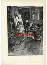 Three Emotional Irishmen, Weeping, Book Illustration (Print), 1896