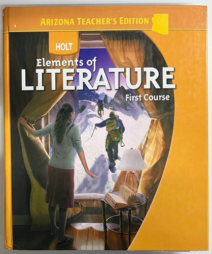 Holt Elements of Literature, First Course, Arizona Teacher's Edition (VERY GOOD) - Picture 2 of 2