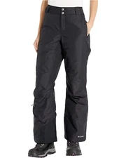 Columbia L9808 Womens Black Bugaboo Omni-Heat Snow Pants Size M Short