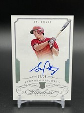 Stephen Piscotty Panini Flawless 2016 Rookie RC Autograph 17/25 RA-SP AUTO