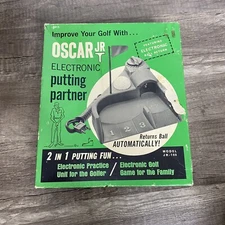 Vintage Oscar Jr Electronic Putting Partner Golf Ball Return Model JR-100 Tested