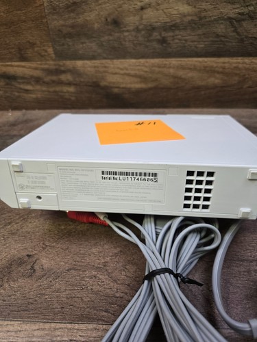 Pacchetto console Nintendo Wii RVL-001 (USA) con controller e cavi testata funzionante - Foto 79 di 102
