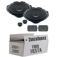 Ford Fiesta 6 Front Heck - Hertz Lautsprecher Boxen TüR Vorne Hinten - Einbauset