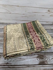 Croscill Dunhill Townhouse Striped Blouson Valance 17" Drop