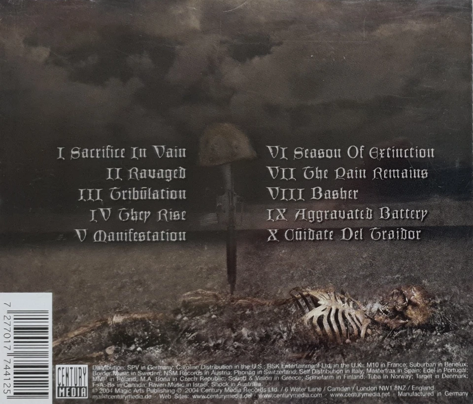 Imperio Divino - Nostradamus CD 2004 Century Media Alemania - 77441-2 Foto 2 de 2