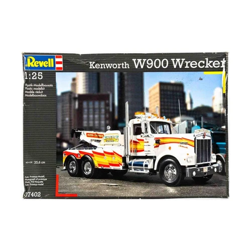 Revell/Monogram Model Kit Kenworth W900 Wrecker VG/Mint - Picture 1 of 1