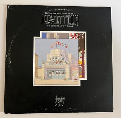 1976 Led Zeppelin Vinyl-Soundtrack From Film The Song Remains The Same SS 2-201