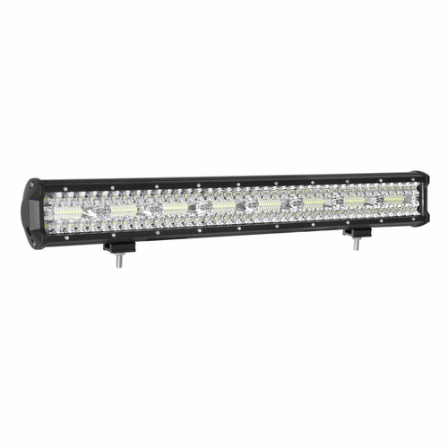 License Plate Mount Holder Front Bumper Bull Bar 23" LED Light Bar Offroad +Wire - Picture 2 of 12