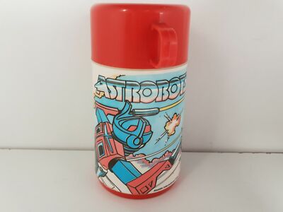 Thermos vintage Aladdin rouge Kit Kat - Arts de la table