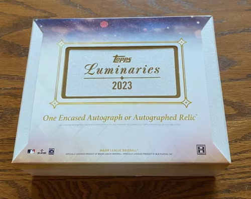 2023 Topps Luminaries Baseball  Empty Box ***No Cards*** (w/o Sleeve)