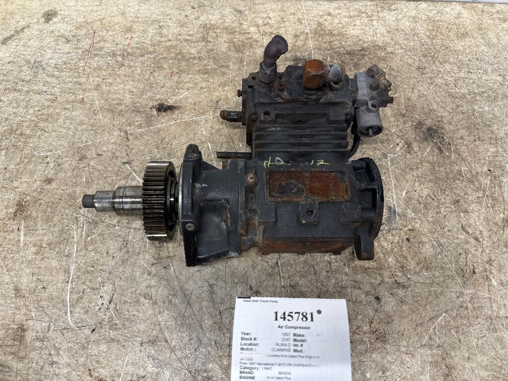 Cummins N14 Celect Plus Engine Air Compressor 3417959 | eBay